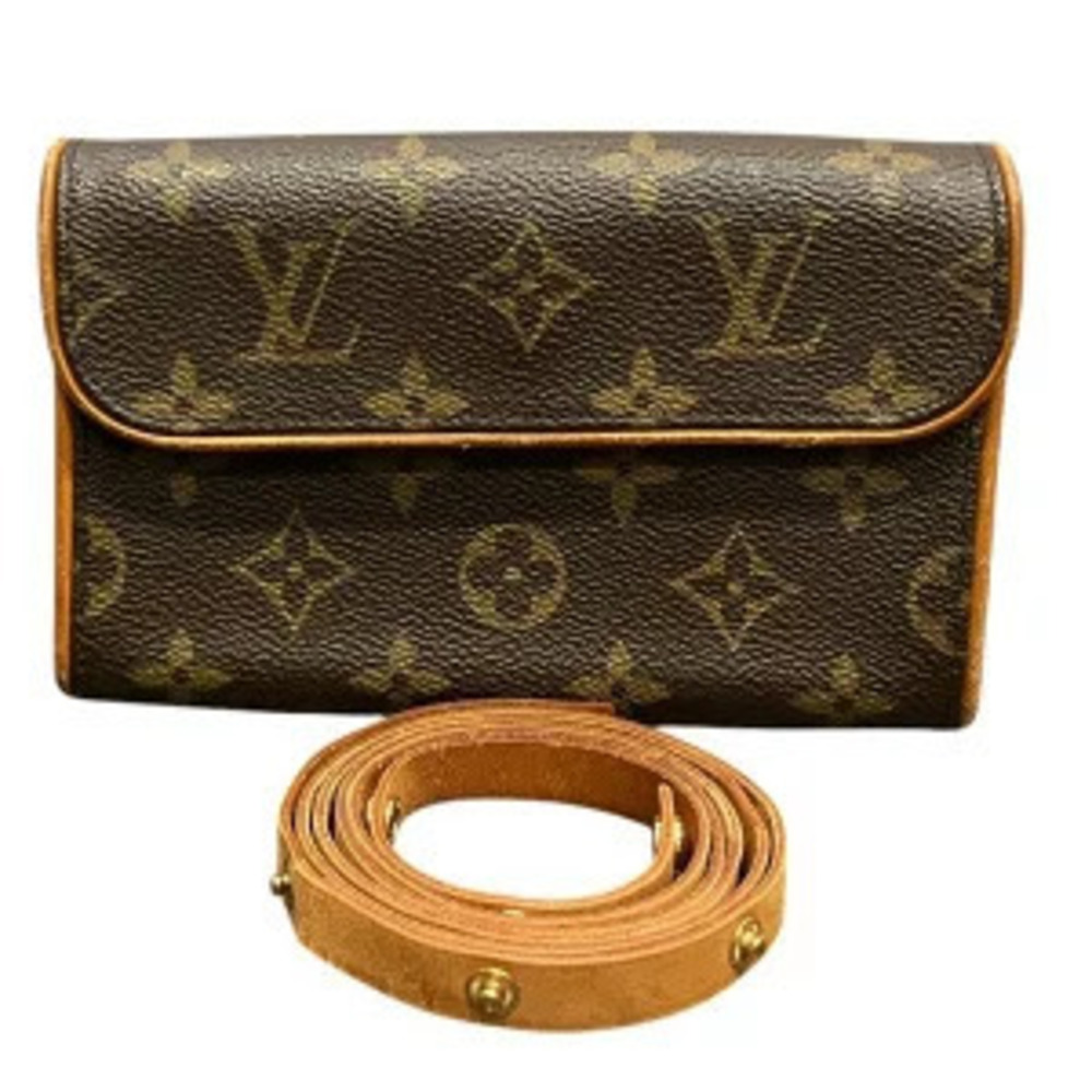 Louis Vuitton Monogram Florentine Pochette Bag Waist Pouch